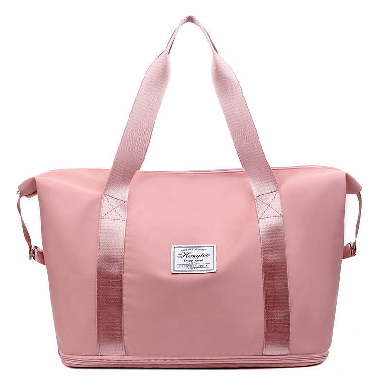 Foldable travel bag women short trip fitness bag lightweight waiting for delivery travel Li Zi