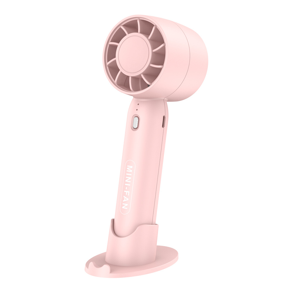High-speed N638 USB rechargeable small fan high wind handheld turbo fan mini student portable cooling