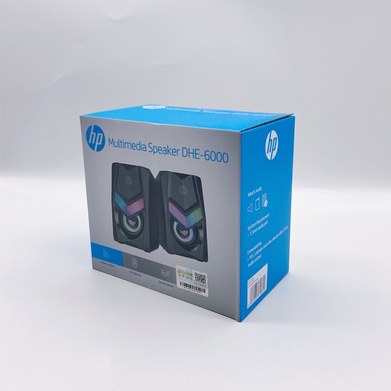 HP/DHS-2111 Notebook Desktop Computer USB Speaker 2.0 Small Audio Wired Speaker