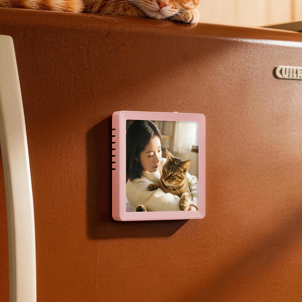 Magnetic Replaceable Photo Pet Music Photo Frame Bluetooth Speaker Recordable Cute Pet Sound TF Card Expandable Desktop Decoration