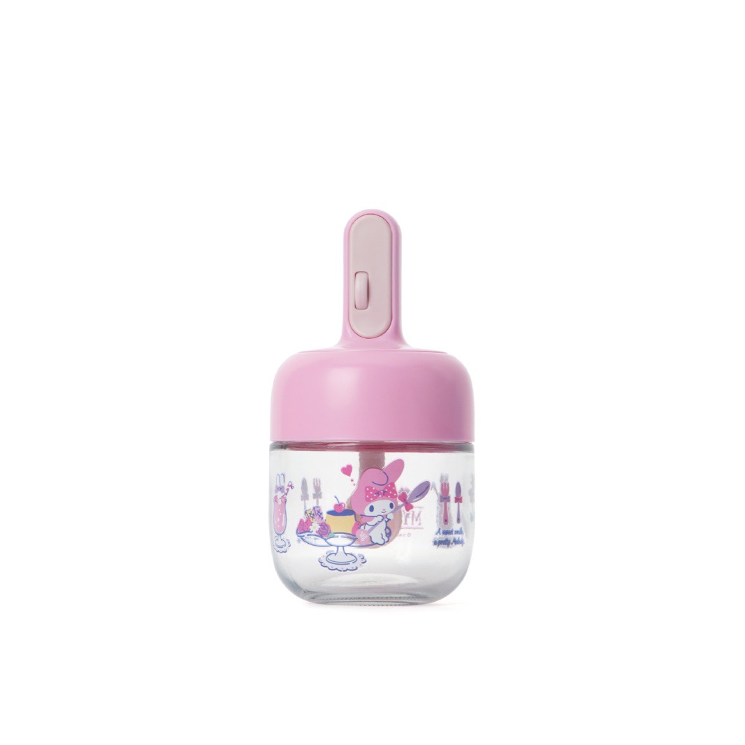 Sanrio Seasoning Jar Official Rolling Retractable Salt Jar Cartoon Kitchen Utensil Spoon Lid Integrated Sealed Cartoon KT Seasoning Jar