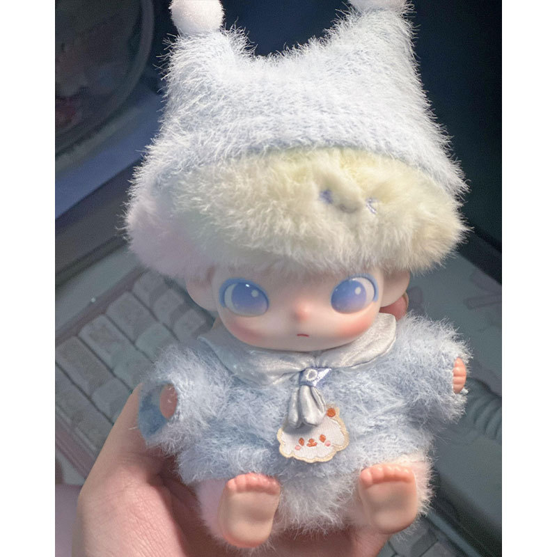 Only doll clothes] Suitable for DIMOO Newborn Diary series vinyl doll clothes dessert chef set cute