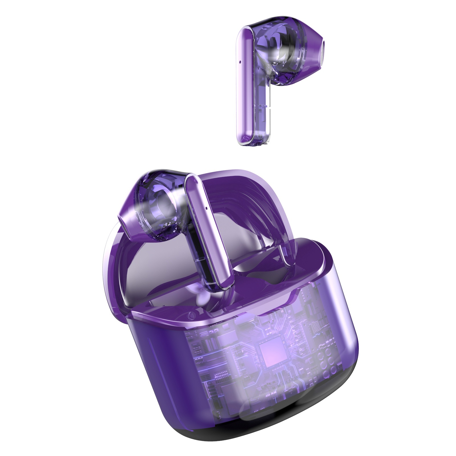 Private mold ultra sound quality low power TWS in-ear Bluetooth wireless earphones