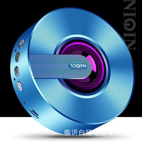 Li Qin S1 Mobile Wireless Bluetooth Speaker Home Mini with Card Slot Car Subwoofer Loud Volume Portable Speaker