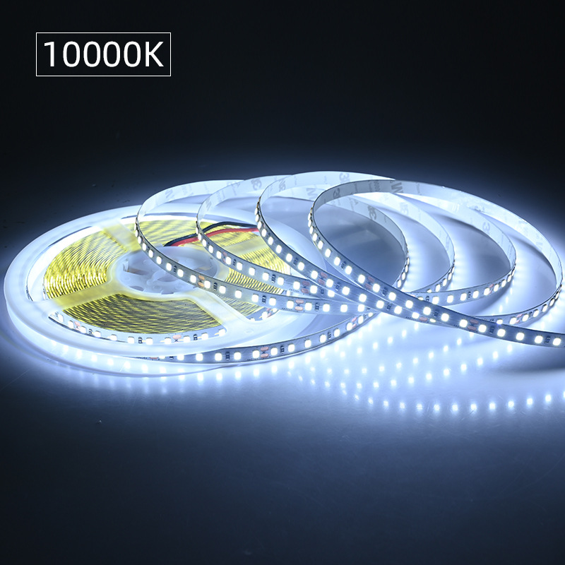 LED strip light, self-adhesive, living room ceiling, 8mm, 120D, atmosphere, low-voltage, color, linear, flexible, 2835 strip light