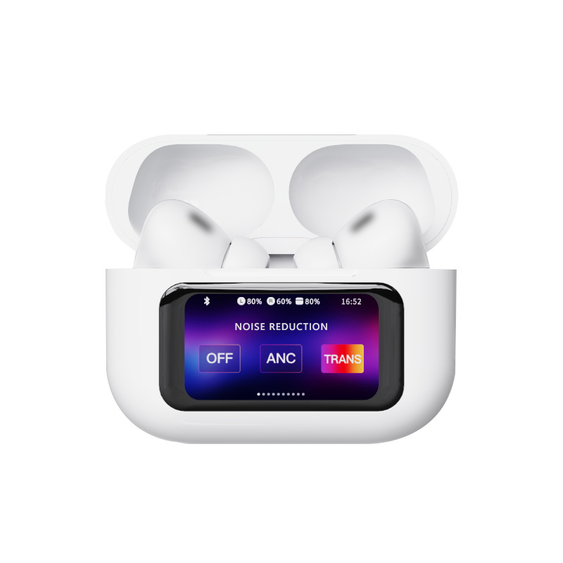 Huaqiangbei Fifth Generation A9Pro Bluetooth Earphones Display Screen Battery Life ANC Noise Reduction Wireless In-Ear High Sound Quality