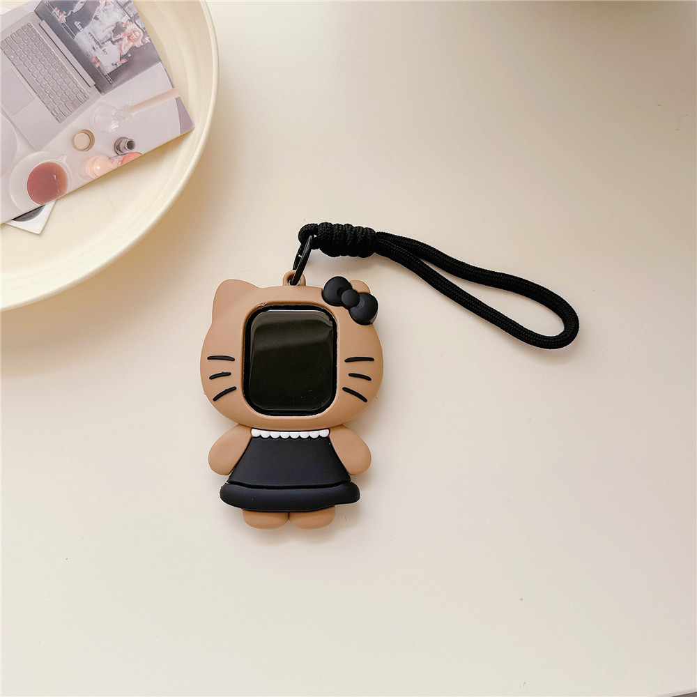 Skirt cat compatible Apple watch Apple watch S11/10/9 protective case iWatch Ultra silicone