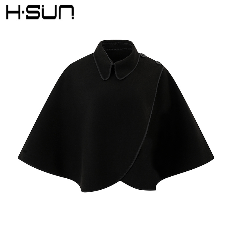 2026 New Faux Fur Rabbit Fur Scarf Women's Knit Cape Small Jacket Women's Autumn and Winter Loose New