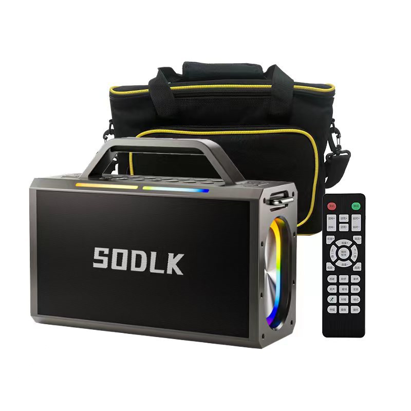 SODLK Shenglai Ke 200W outdoor K-song Bluetooth speaker King Kong third generation subwoofer high-power dance speaker