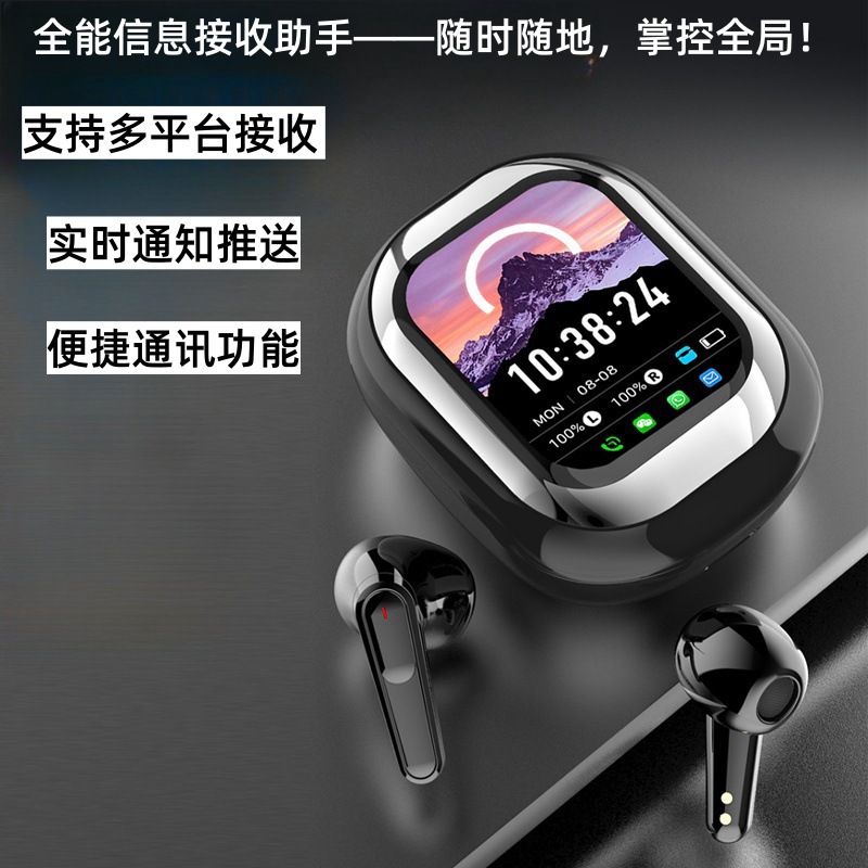 2026 New SE-ONE AI Bluetooth Translation Earbuds Slide Cover One-Key Translation Low Power Consumption Screen Display Long Battery Life Exclusive Supply