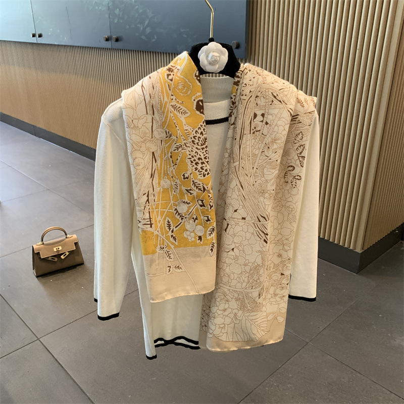 130cm cotton-linen large square scarf for women, summer air-conditioned room outer layer large shawl, spring and autumn thin new sunscreen scarf