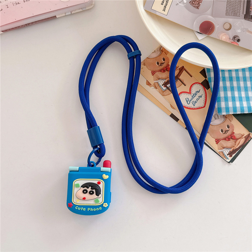 Flip phone cartoon compatible Apple watch Apple iwatch S11/10/9 protective case Ultra soft