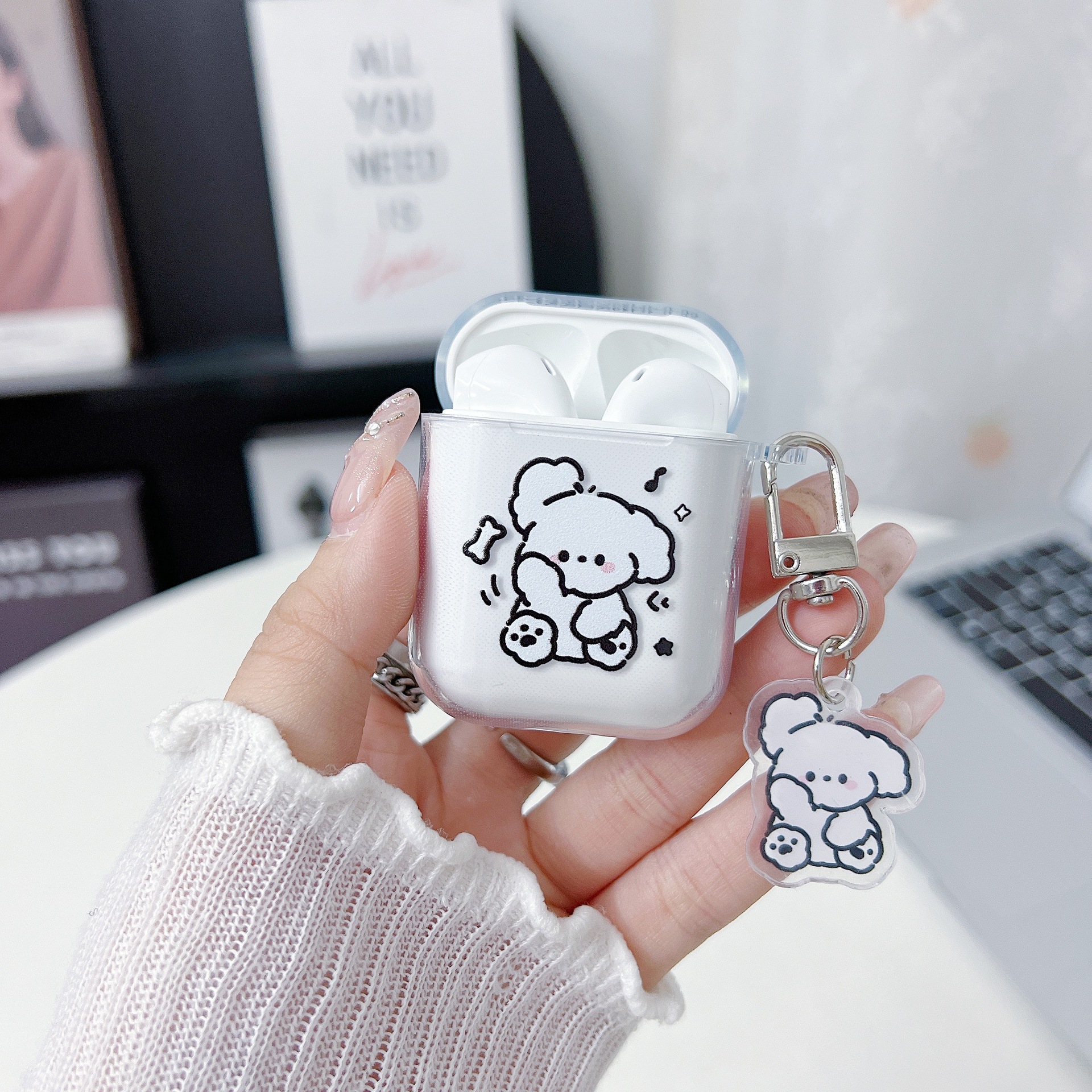招手狗狗（送同款挂饰） · airpods 1/2代