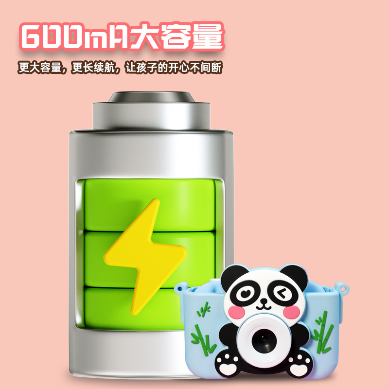 2026 New Children's Camera HD Cartoon Recording Small DSLR Dual Camera Toy Mini Camera