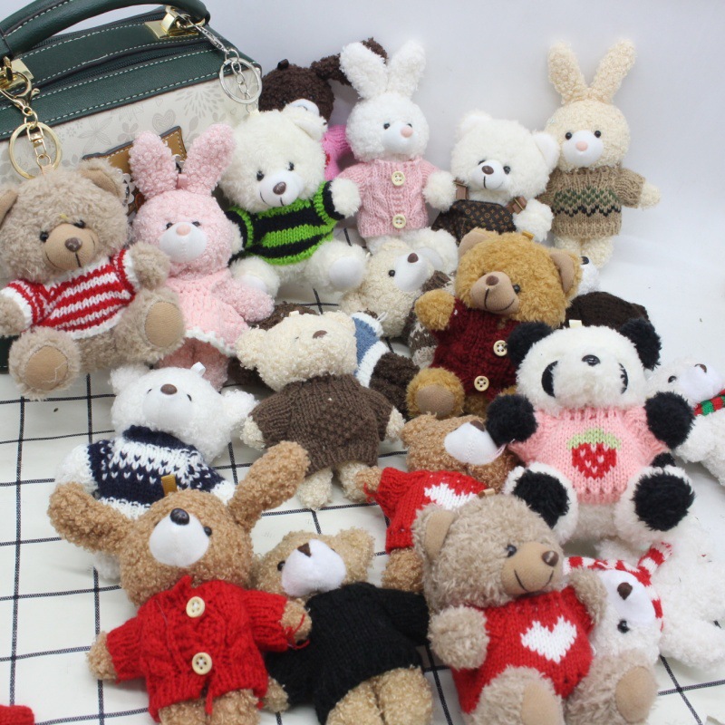 Plush toy doll accessories doll small sweater keychain pendant clothes hat shoes decoration materials