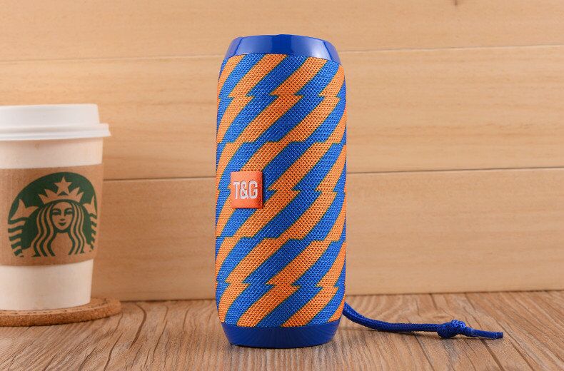 TG117 fabric Bluetooth speaker portable outdoor plug-in card subwoofer small audio home wireless speaker