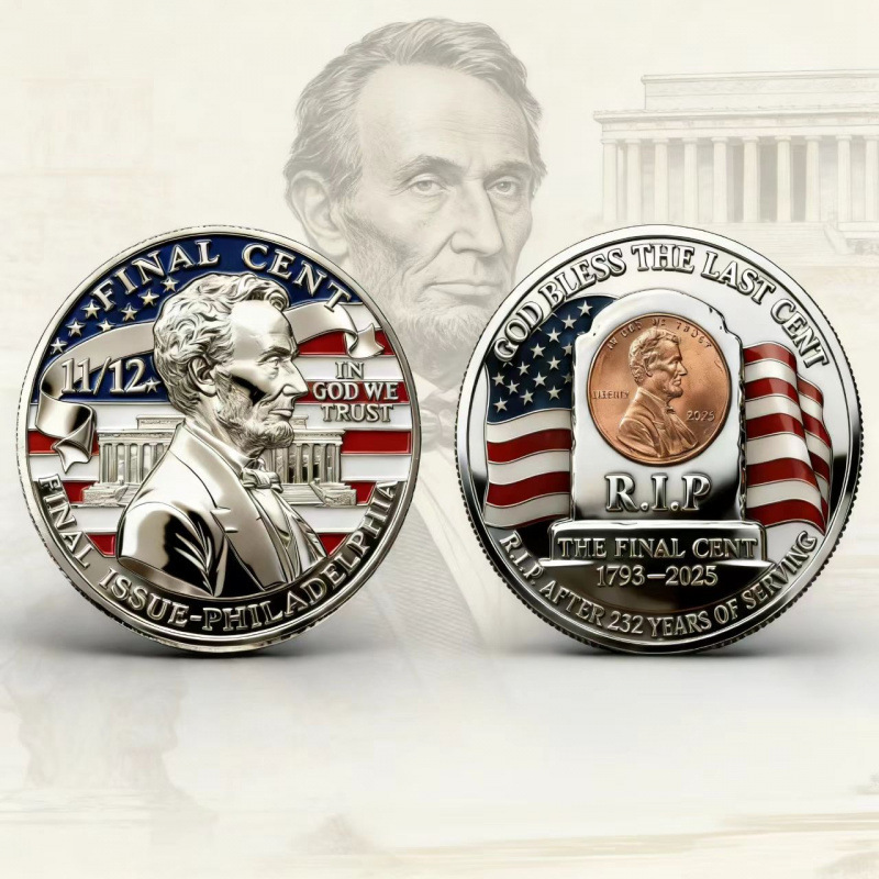 New 1776 United States 250th Anniversary of Founding 3D Commemorative Medal Declaration of Independence Challenge Coin Commemorative Collectible