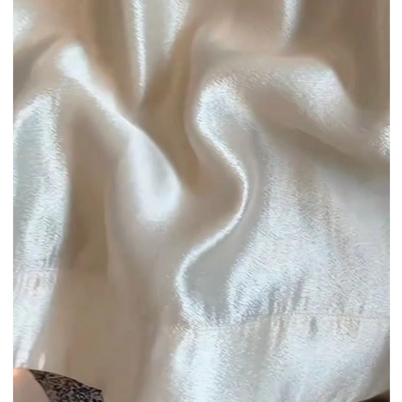 Pearl Satin Sleeveless Camisole for Women 2026 Summer New Chic Top
