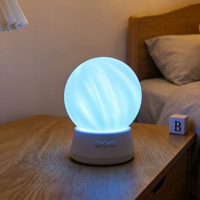 Small Round Ball Magic Ball Night Light USB Charging Desktop Night Light Portable Magic Night Light Sleep Companion Light