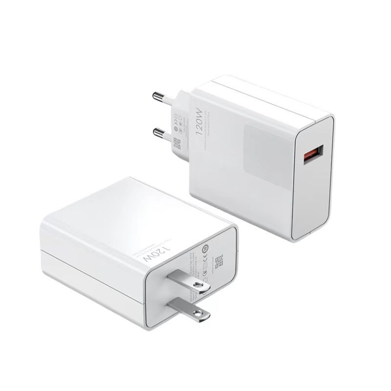 Applicable Xiaomi 120W Redmi American Standard Charger Mobile Fast Charging Head British Standard/European Standard