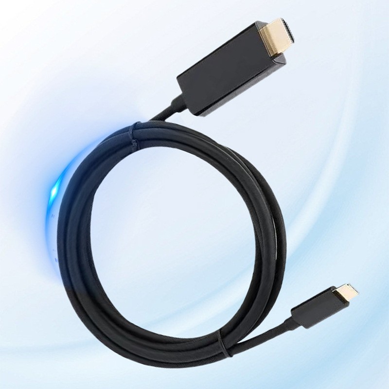 Type-C to HDMI cable 1.8m high-definition adapter 4k notebook screen projection cable digital accessory
