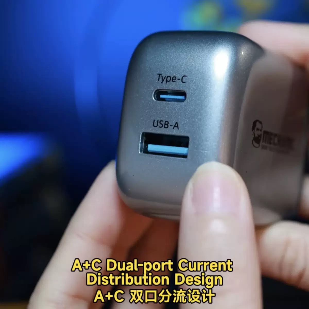 240W all-compatible GaN A+C dual-port fast charger for multiple phone models