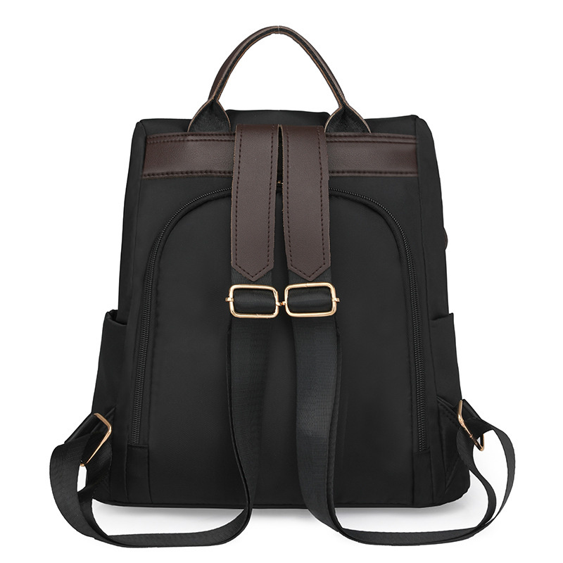 Anti-theft double-shoulder bag women 2025 new Oxford cloth can be single-shoulder women's backpack large capacity lightweight backpack women
