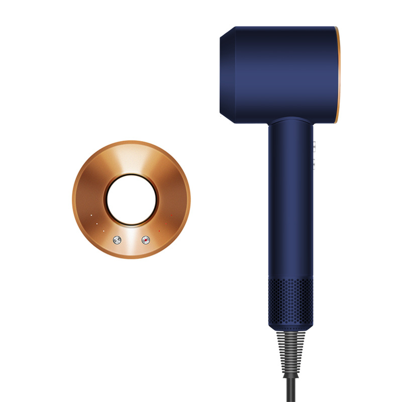 High-speed bladeless hair dryer for home salon high wind speed hair care quick-dry silent constant temperature electric hair dryer for barbershop