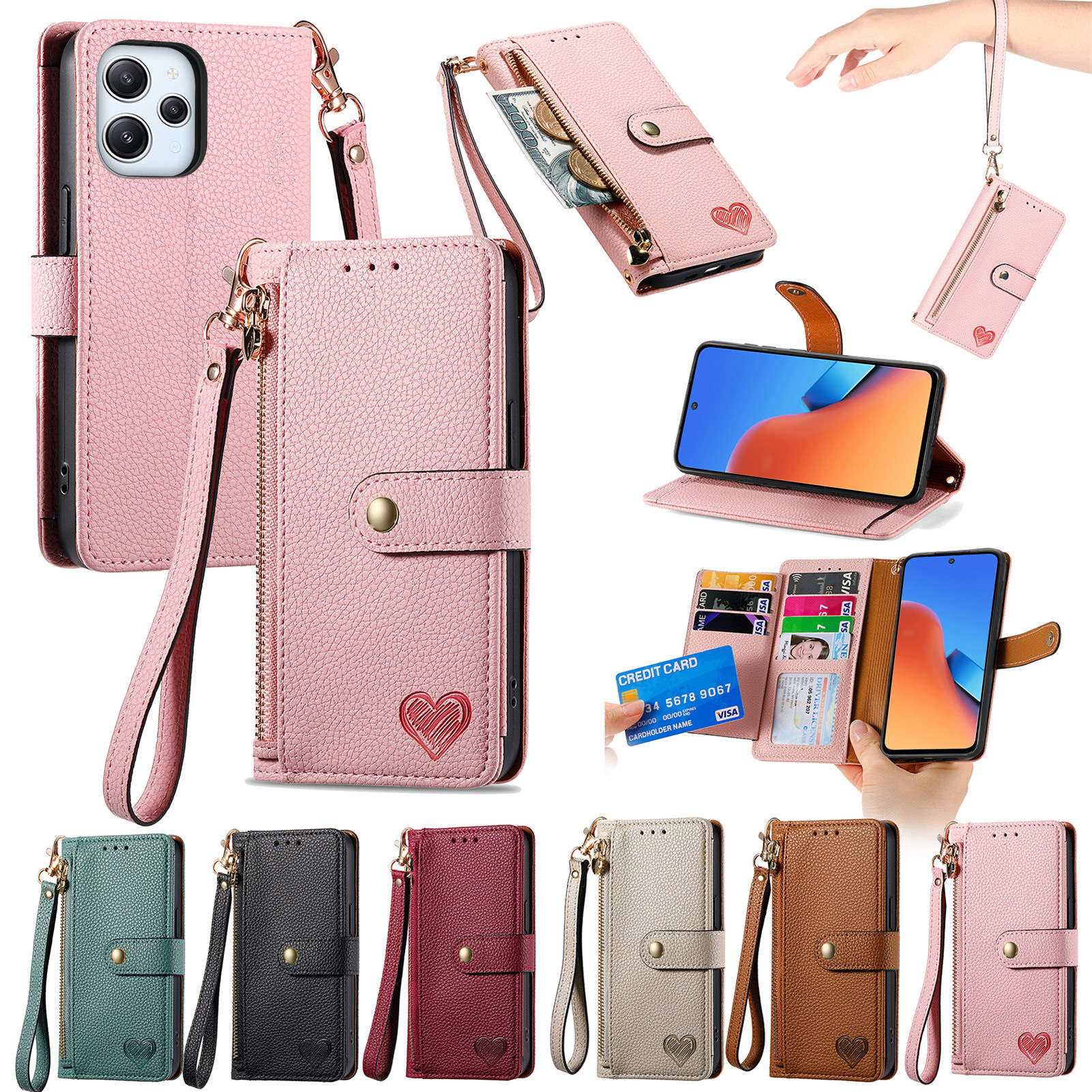 New product applicable for iPhone 18 phone case anti-drop leather magnetic Apple 18 Pro Max protective case 15 case