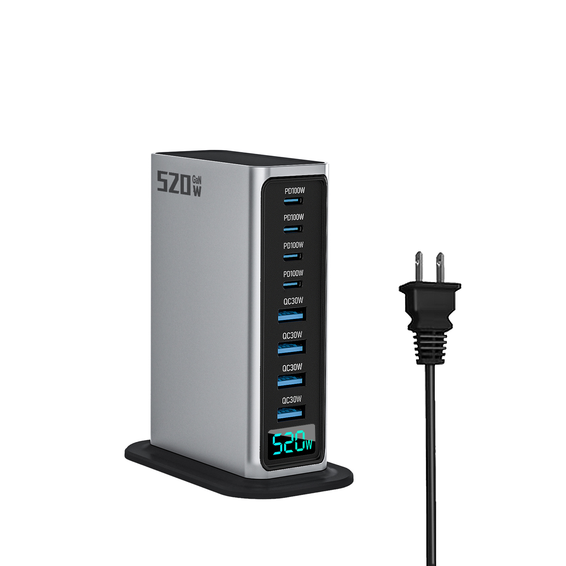 520W GaN Charger Charging Station Apple 17 Laptop Power Adapter Apple Fast Charging Data Cable