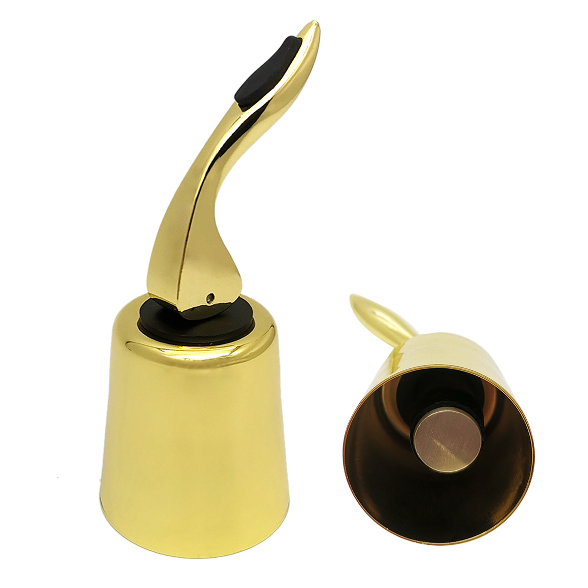 Thickened stainless steel rod wine stopper red wine fresh-keeping sealing stopper household bottle stopper