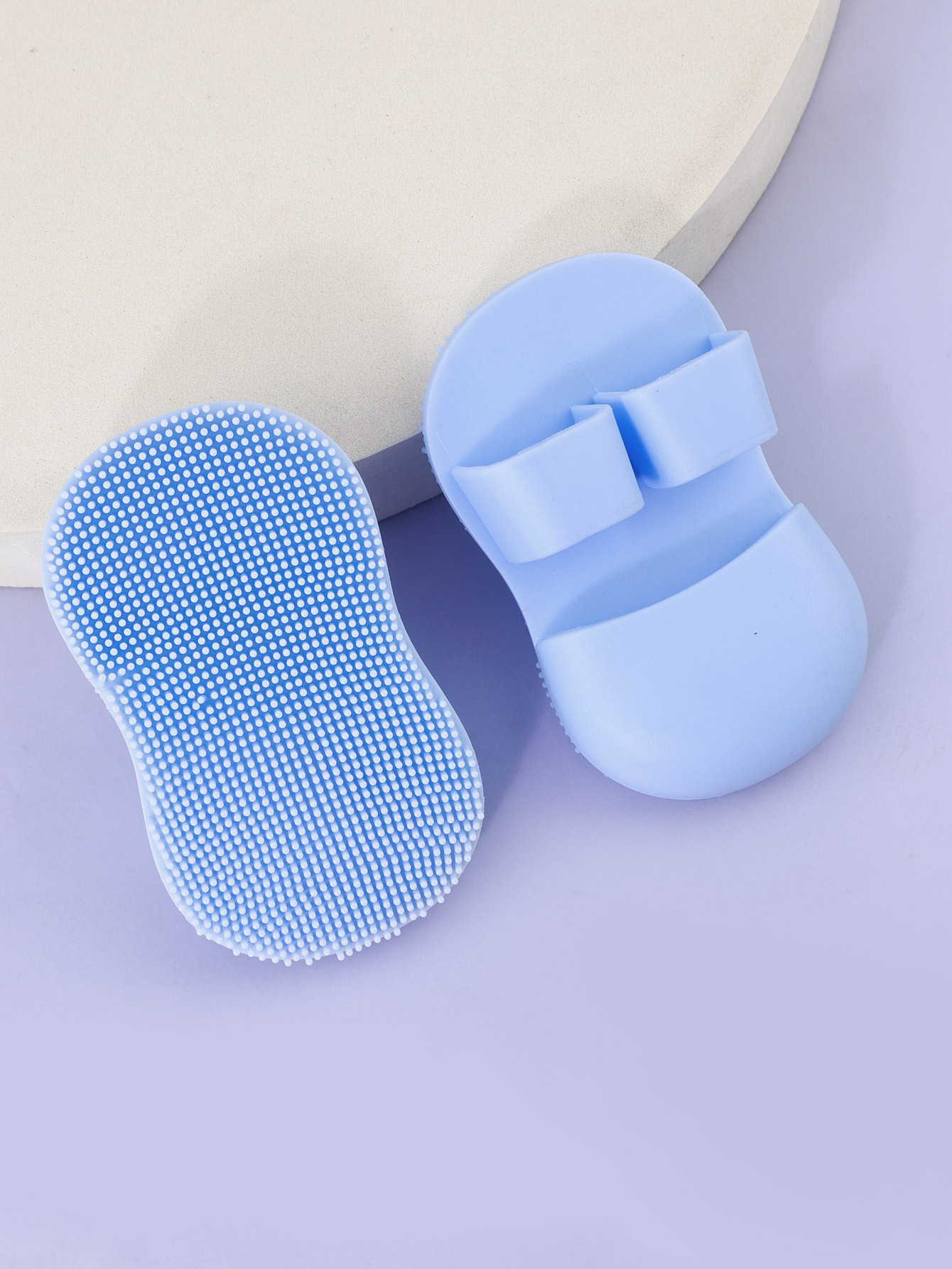 Mini Finger Facial Cleansing Brush Soft Silicone Massage Clean Pores Remove Makeup Wash Face Nose Nasal Wing Clean Face Brush