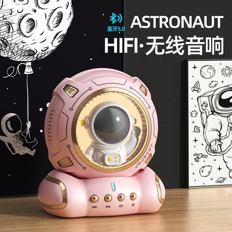 TT new space cat cartoon Bluetooth speaker audio portable small custom logo car
