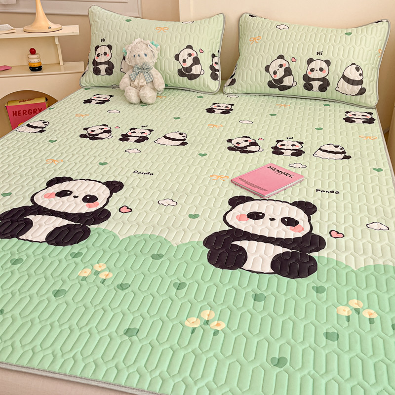 Summer a class cool ice silk latex cool mat mattress soft pad household bedroom 180x200 anti-slip bed sheet mattress pad