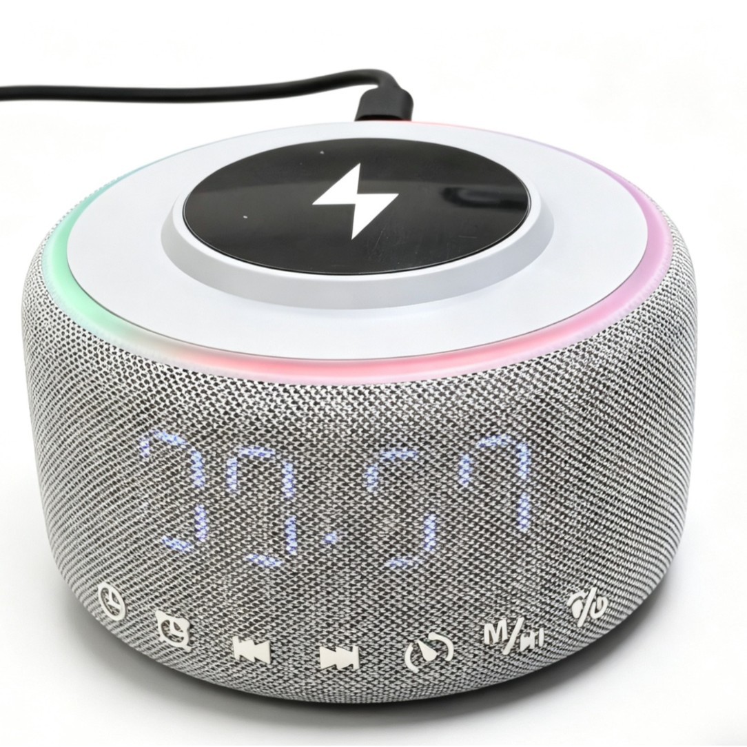 New Product S312 White Noise Wireless Charging Bluetooth Audio Colorful Breathing Light Sleep Aid