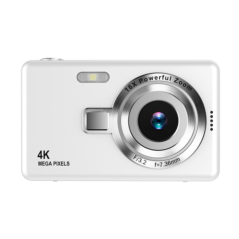 CCD 4K pixel digital camera student entry-level mini card machine home shooting green screen live streaming