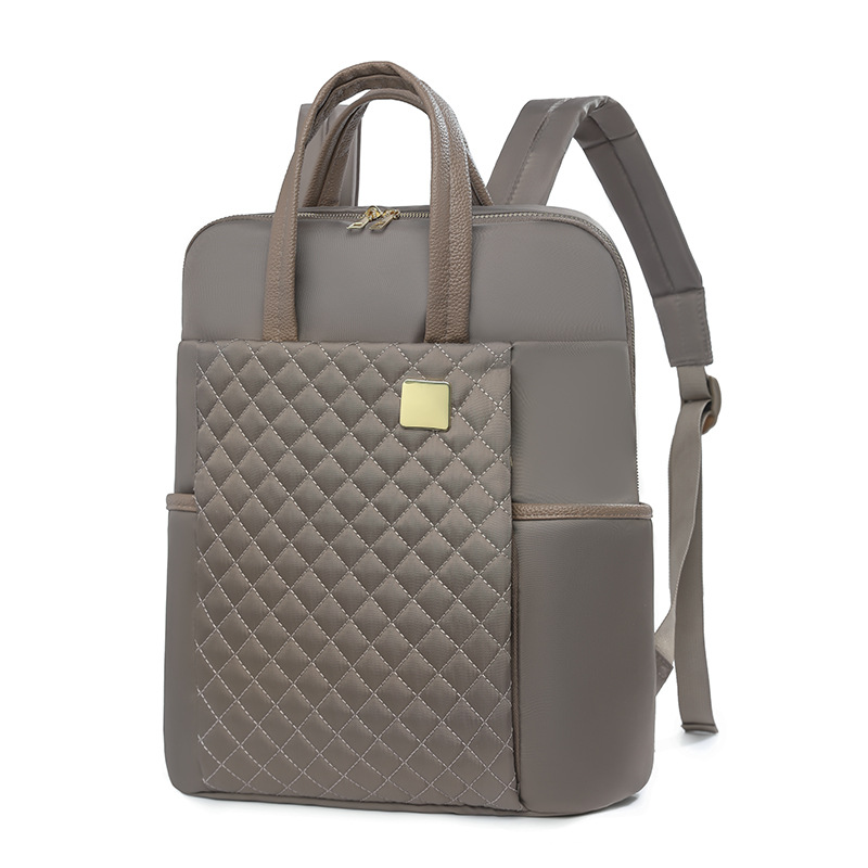 Women's bag 2025 women's business Oxford student laptop bag casual backpack women's outdoor travel backpack