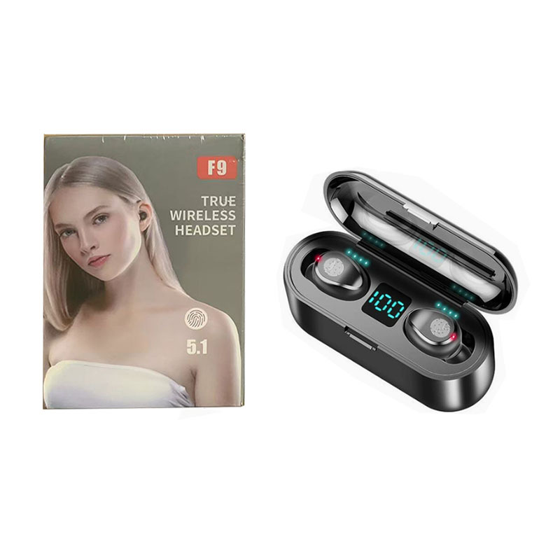Huaqiangbei Bluetooth Headset M10 Headphone Sound Quality Digital Display M90 M25 F9-5 Wireless Headset Bluetooth