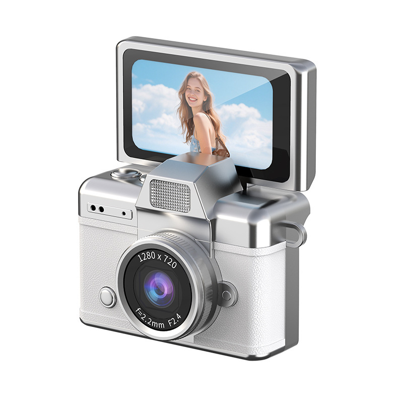 Thumb flip screen mini camera student campus digital CCD HD portable small camera