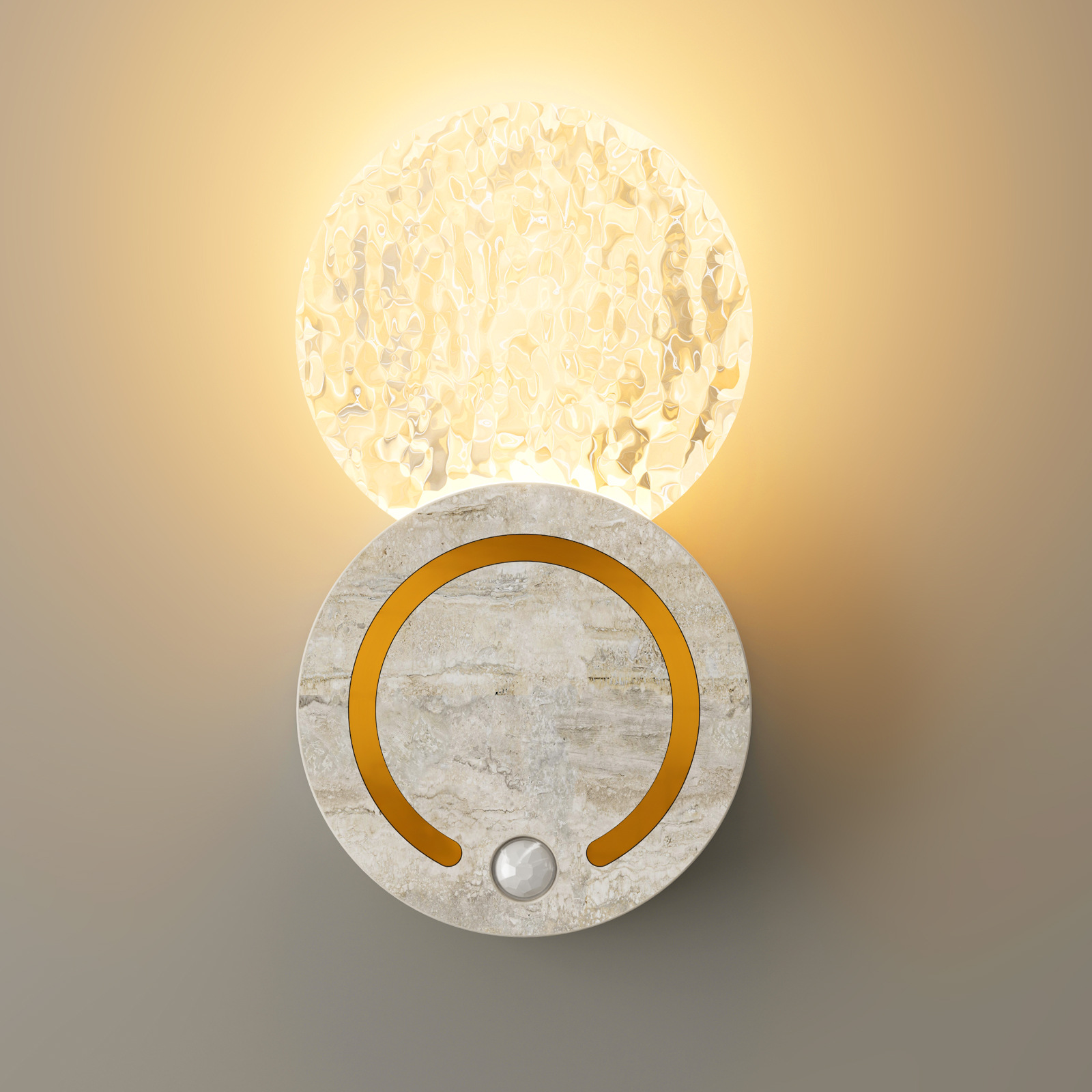 Human Body Induction Bedroom Bedside Wall Light Snap-On No Wiring Bedroom Charging Night Light