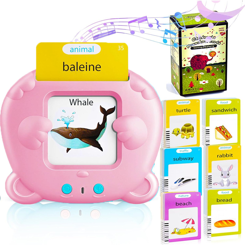 Children Baby 3-6 Years Old Literacy Card Insert Machine English Chinese Bilingual Enlightenment Learning Machine Sound Early Education Machine