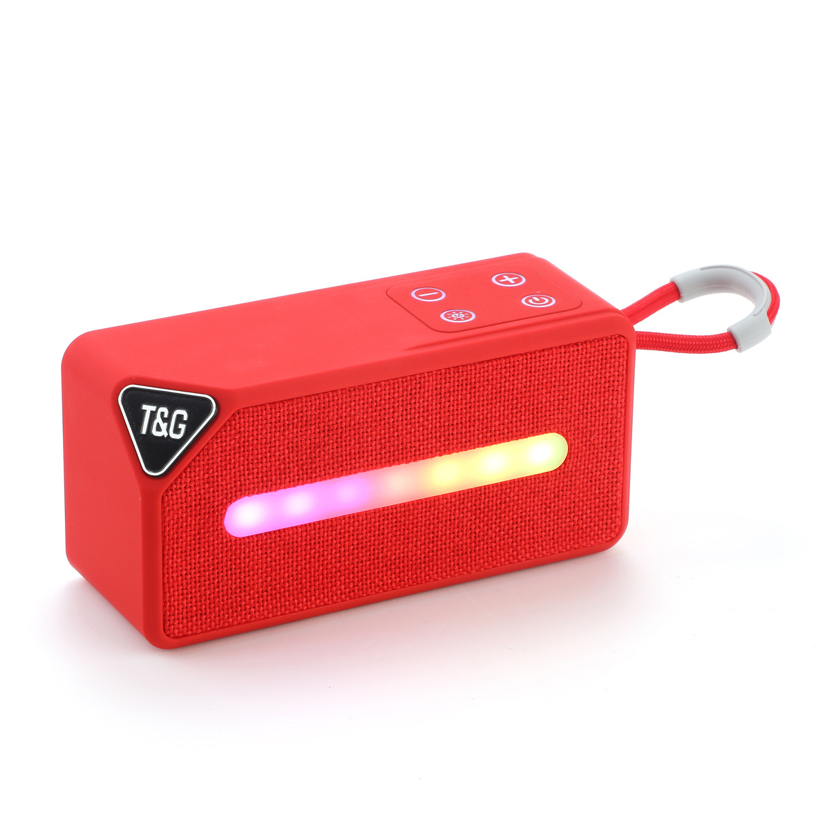 TG685 Square Color Light Gift Speaker High Volume Ultra Long Playback Wireless Radio Bluetooth Speaker Original Factory