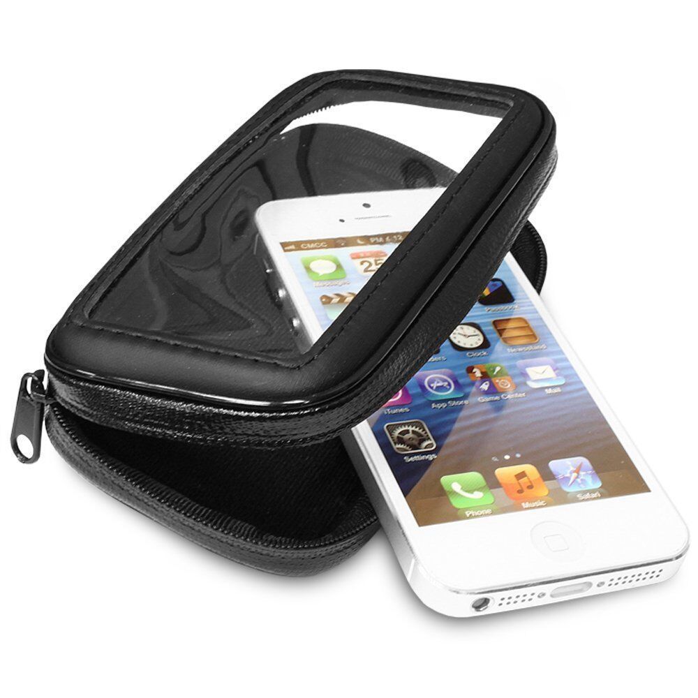 Rainproof bag bicycle electric touch screen rainproof bag motorcycle frame phone mount waterproof bag