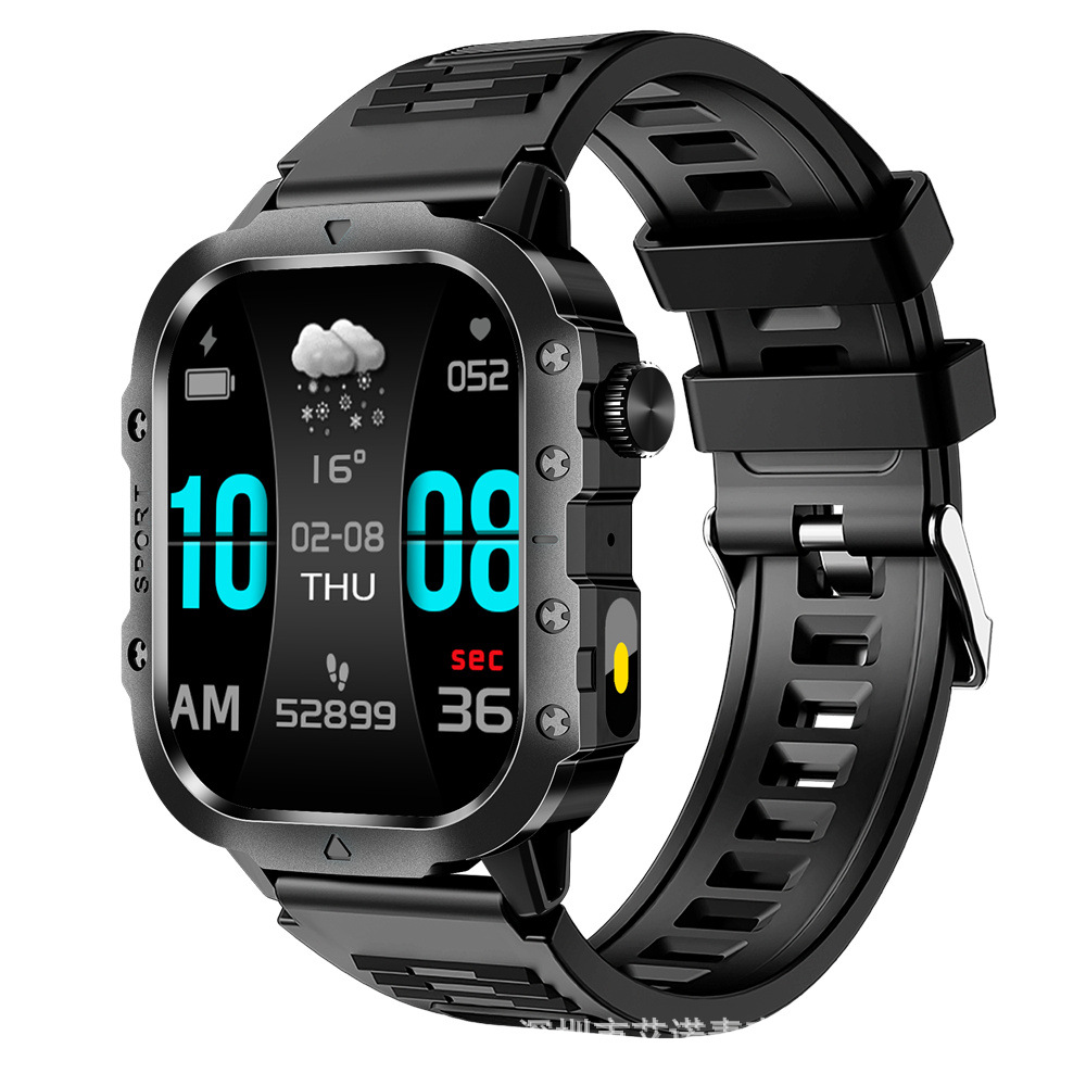 H12 Smart Watch Bluetooth Call Information Reminder Outdoor Sports Flashlight Smart Watch H12