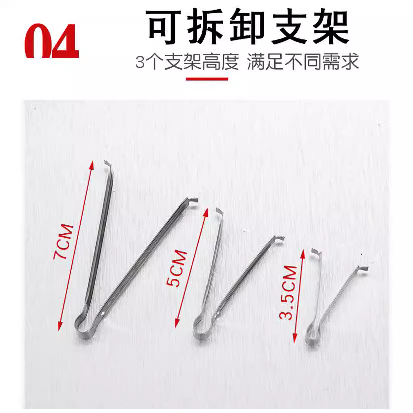 Steamer disc support 304 stainless steel round thickened steamer insert for fish and steamed buns, 304 stainless steel steamer rack