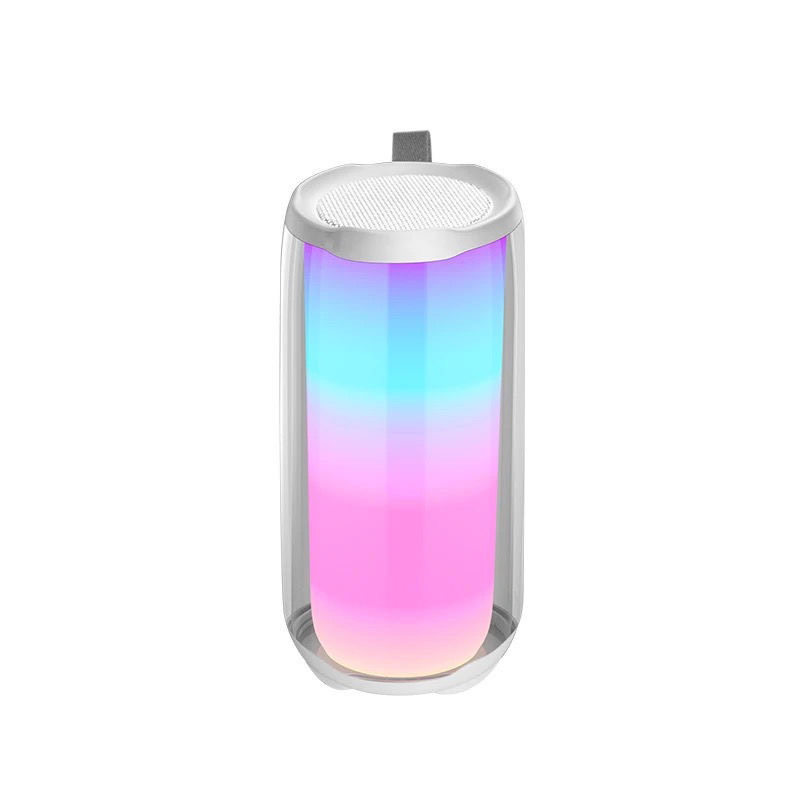 AI smart speaker Bluetooth with light speaker pulsating colorful subwoofer stereo colorful portable small speaker