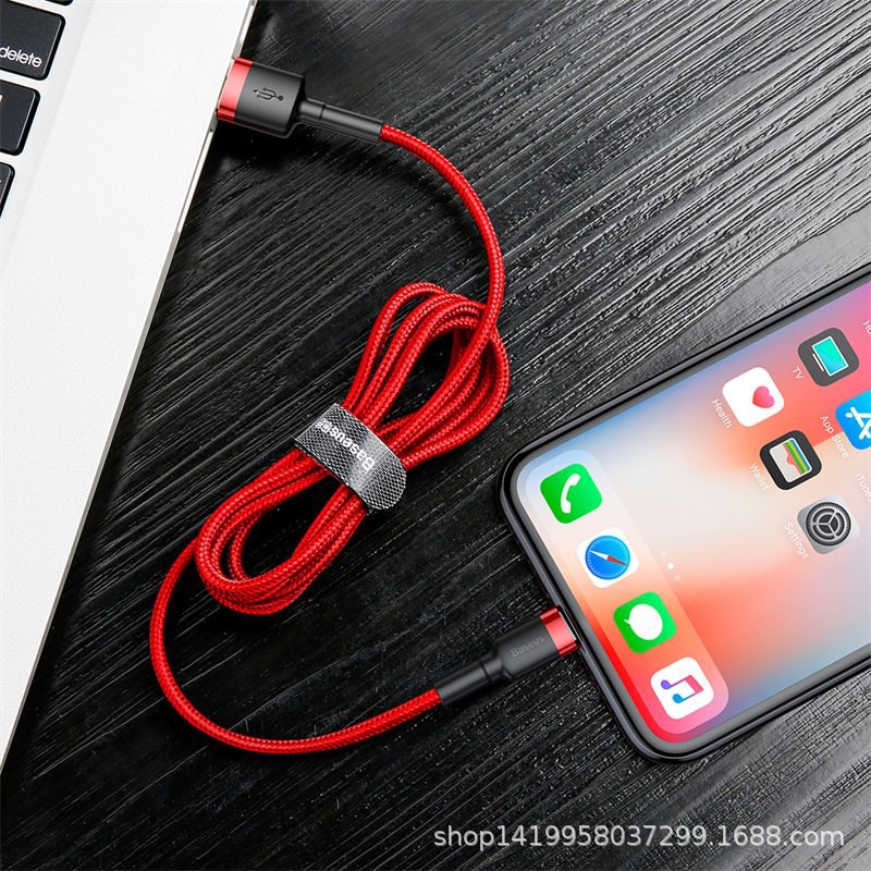 Kafule Compatible IP No Pop-Up Fast Charge 13 Phone USB-A to Apple Lightning Data Cable 12