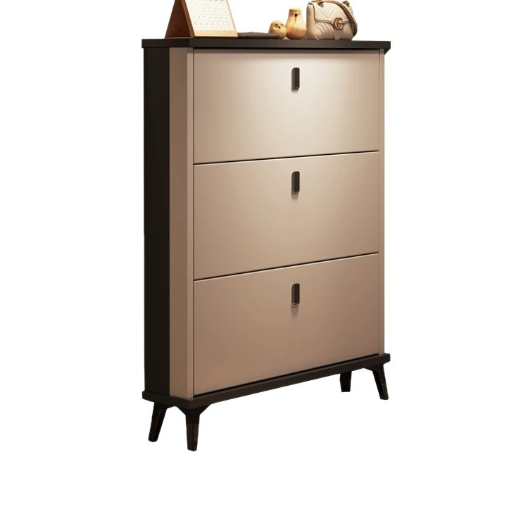 Export ultra-thin Italian tilt shoe cabinet household entrance indoor new hallway large capacity shoe rack