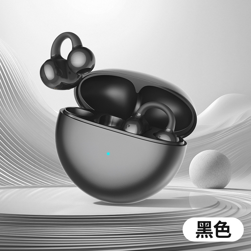 Wireless Bluetooth Earbuds Ear-clip Bone Conduction Open-ear Sports Running High Sound Quality Ultra-long Battery Life Berlin Noise Reduction