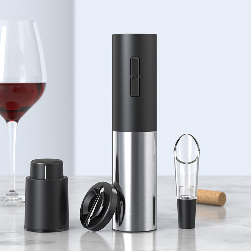 Cheer Festival Neutral Gift Box Automatic Electric Multi-functional Four-in-One Red Wine Opener Set